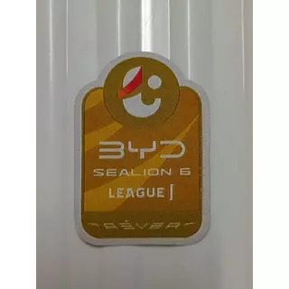 ของแท้ พร้อมส่ง อาร์ม BYD T1 T2 T3 2025-26 ไทยลีก ไทยพรีเมียลีค ไทยลีค บอลไทย T1 THAI LEAGUE Badge ทองคิด บรร