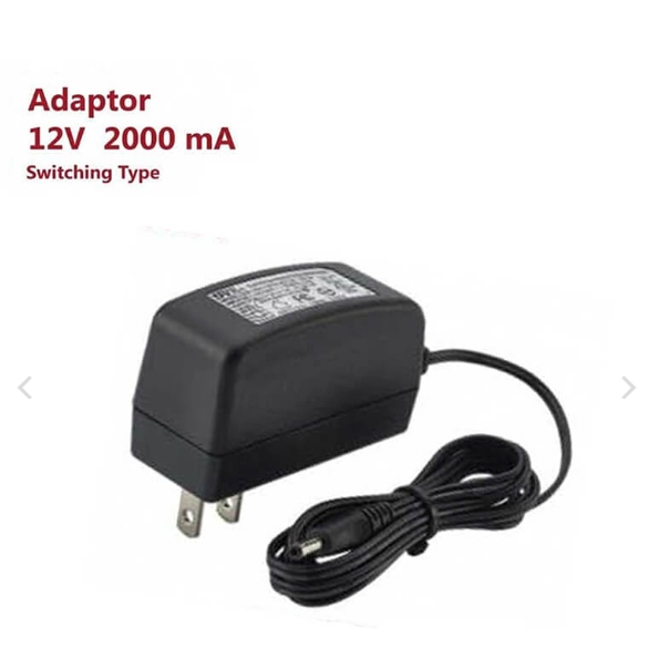 Adapter 12V 2A สำหรับกล้องวงจรปิด & เครื่องบันทึก
