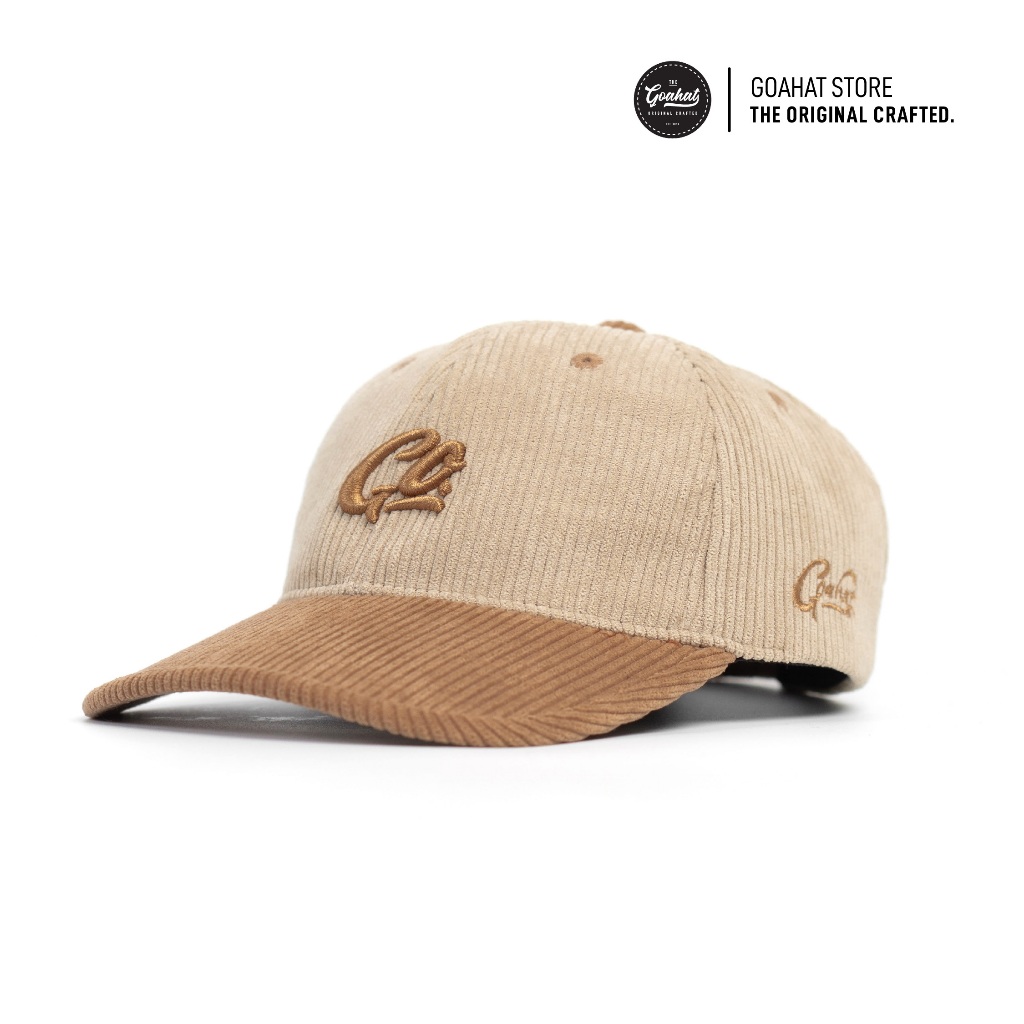 Goahat G203 Desert Clay หมวกแก็ป หมวกเบสบอล ผ้าลูกฟูก งานสีทูโทน นุ่ม เบา ใส่สบาย ปรับขนาดได้