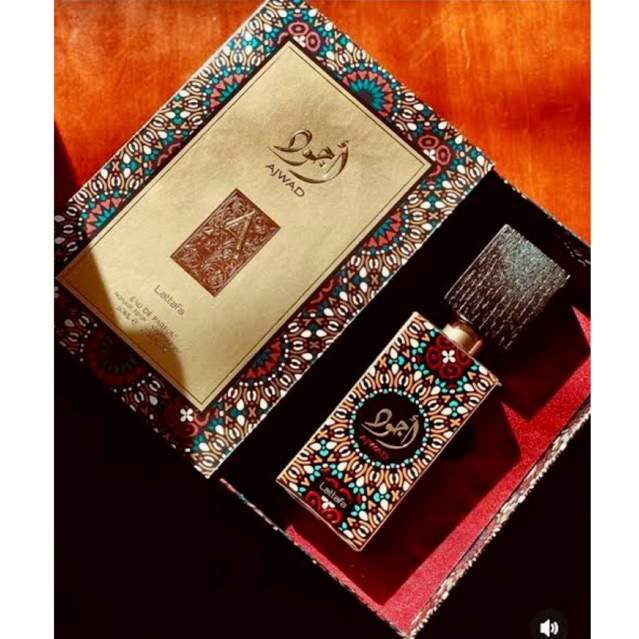 น้ำหอม Ajwad by lattafa 60 ml น้ำหอมอาหรับดูไบ ของแท้100%