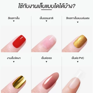 VENALISA Select ท็อป เบส เคลือบเล็บ Top coat / Base coat ท็อปด้าน เงาไม่ดรอป ปกป้องสีเจลจากรอยขีด