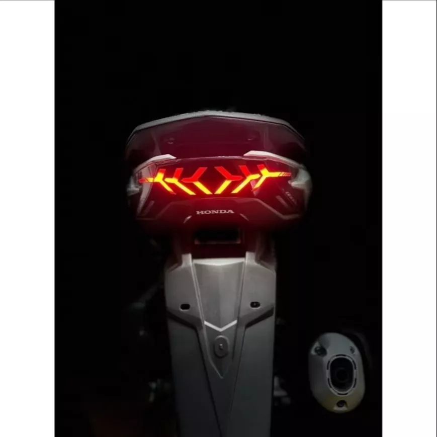สติกเกอร์แต่งไฟท้ายHonda pcx160 2025 thumbnail 4