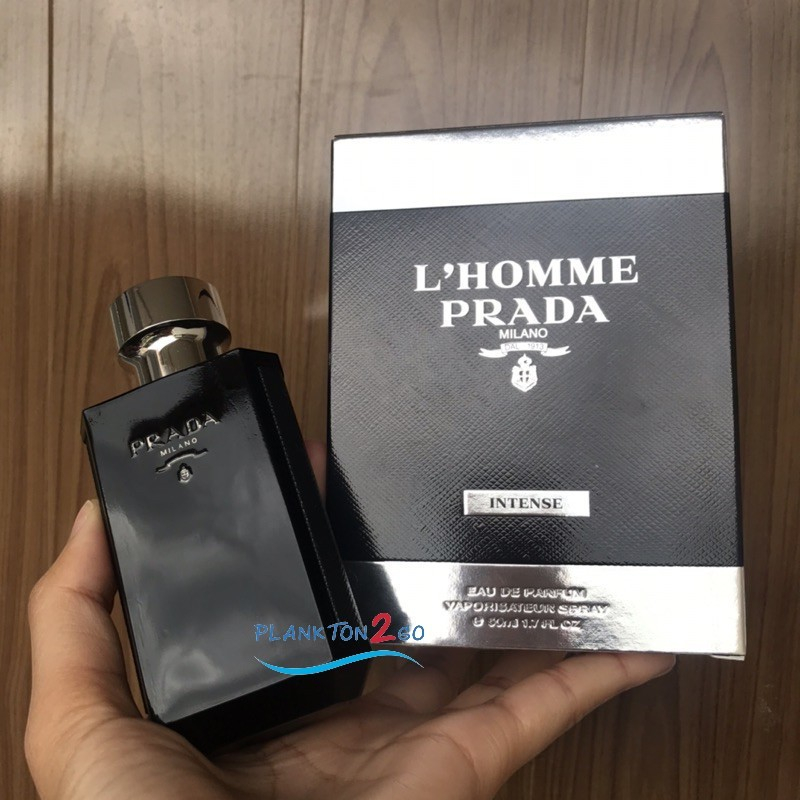ร้านเฮีย น้ำหอม Prada L'Homme Intense Eau De Parfum 100ml หิ้ว ผลิต 1/24