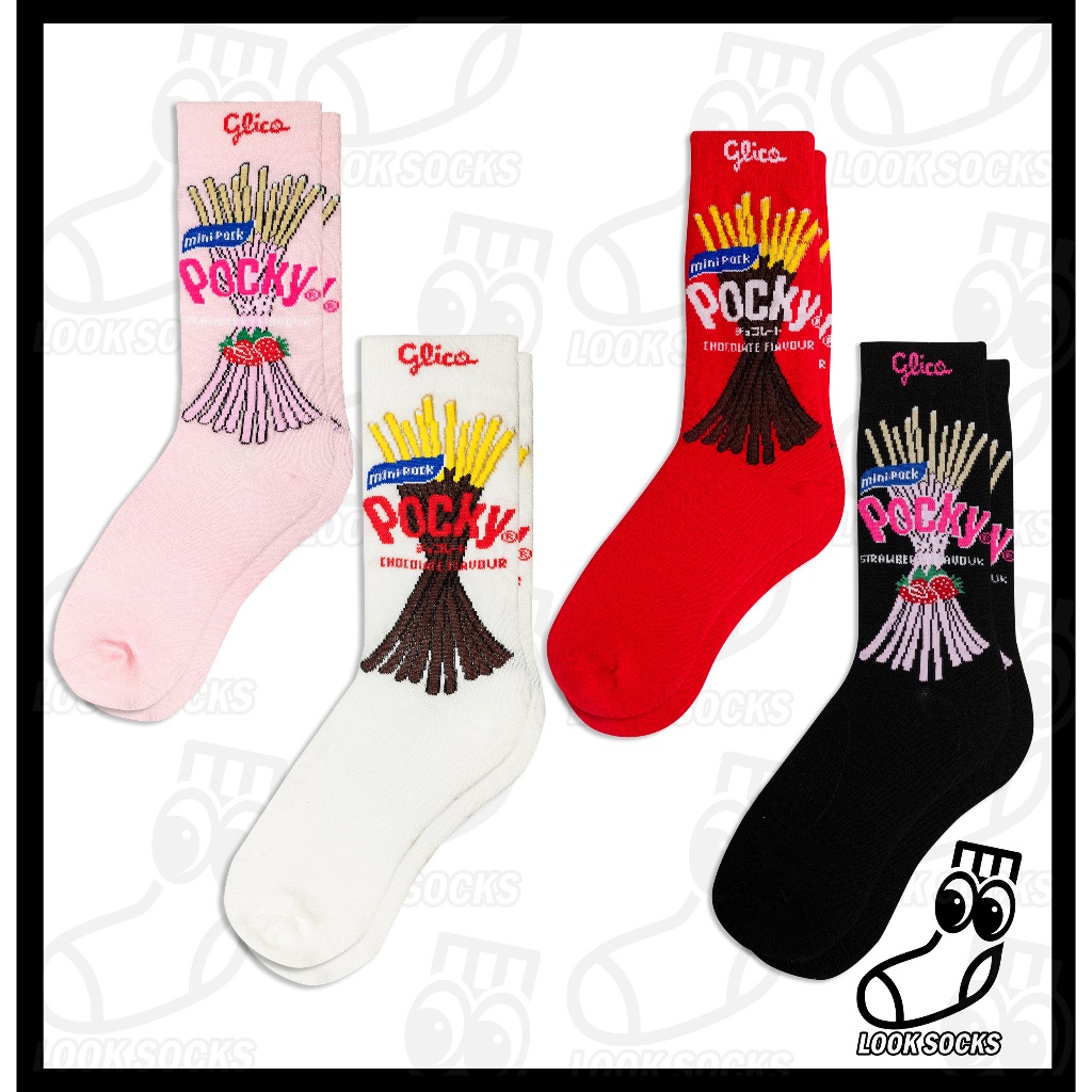 ถุงเท้า pocky ขนาด Free size