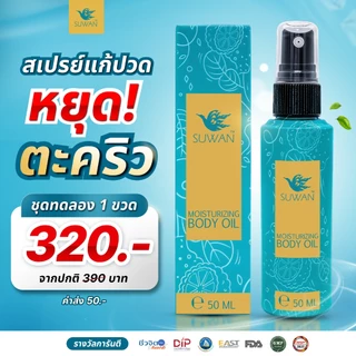 Suwan Spray (สุวรรณสเปรย์) นวัตกรรมสเปรย์บรรเทาปวด ลดตะคริว จากผลงานวิจัย