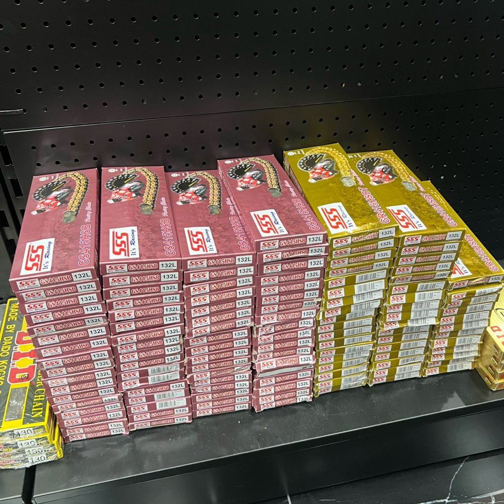 โซ่ SSS 415 132L สีทองล้วน สีทองดำ 🔥ของแท้🔥