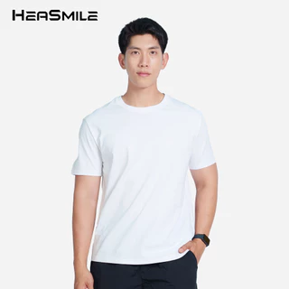 HeaSmile เสื้อยืด t-shirt cotton 100% เสื้อยืดหนา ระบายอากาศ ใส่สบาย (M-XXCMT)