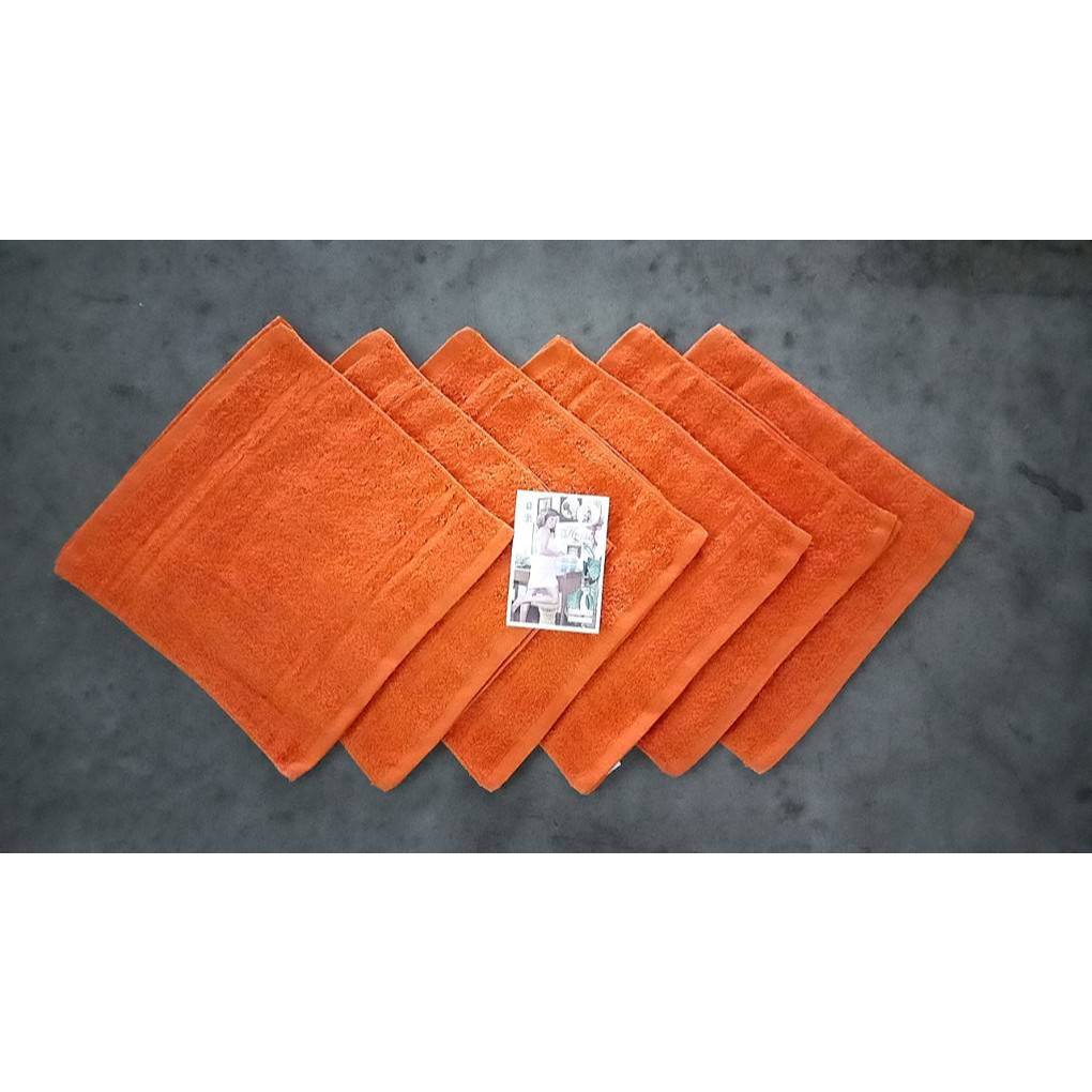 ผ้าขนหนู ผ้าขนหนูCotton100 ซับน้ำดีมาก ผ้าเช็ดหน้า ผ้าเช็ดหน้าขนหนู Horse ขนาด 12x12 นิ้ว จำนวน 12ผืน - รูปที่ 3