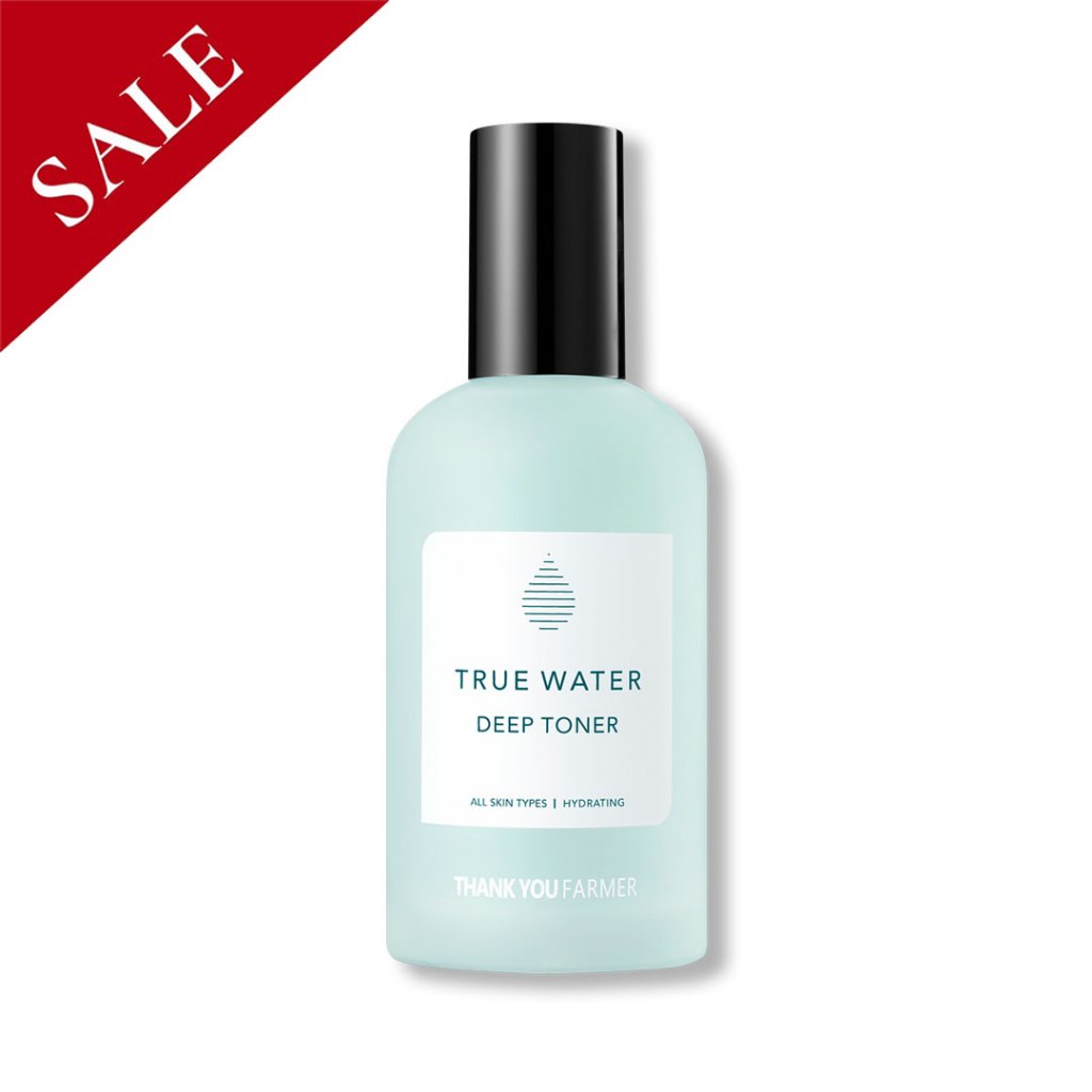 THANK YOU FARMER True Water Deep Toner โทนเนอร์เพิ่มความชุ่มชื้น ฟื้นฟูผิวให้มีชีวิตชีวา 150 ml.