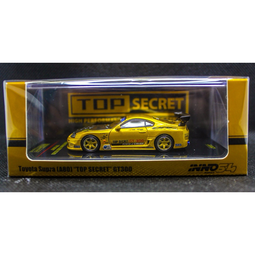 INNO64 Toyota Supra (A80) Top Secret GT300 Gold
