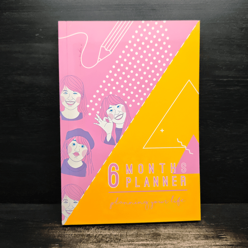 6 Months Planner สมุดบันทึก Sunbeary 🏷️1118887