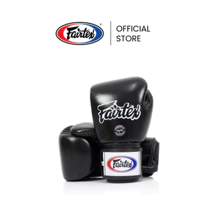 Fairtex นวมชกมวย BGV1 Breathable Tight-Fit นวมมวยหนังแท้ ทน เบา นวยต่อยมวยฝึกซ้อมหรือแข่งขัน | Boxing Gloves