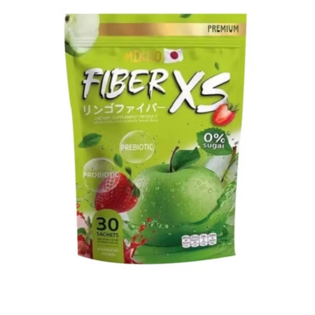 MIKEO Fiber xs มิเกว มิเกล 1 ห่อ มี 30 ซอง
