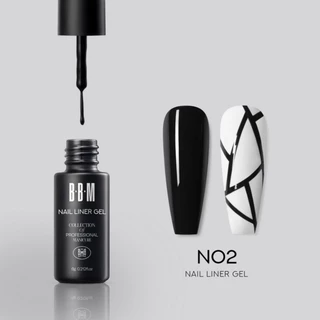 Liner gel BBM สีเจลทาเล็บสำหรับตัดเส้น BBM