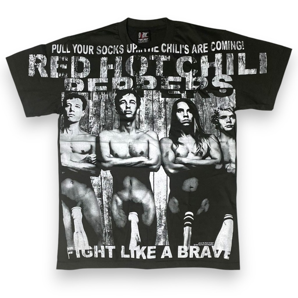 เสื้อวง Red Hot Chili Peppers (OVP) สไตล์วินเทจ สกรีนทั้งตัว
