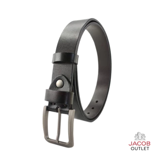 JACOB เข็มขัดแบบหนังเรียบ สีคลาสสิก - รุ่น 52211