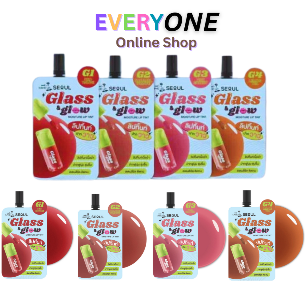 Nami ลิปทิ้นท์ Make Up Pro Seoul Glass & Glow Moisture Lip Tint 2 กรัม