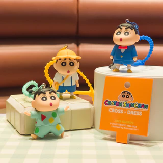 ✨พวงกุญแจ✔ ดินสอสี keychains🔑 Crayon Shin-chan พวงกุญแจ จี้รูปอนิเมะสุดน่ารัก จุดกรุงเทพฯ🚚