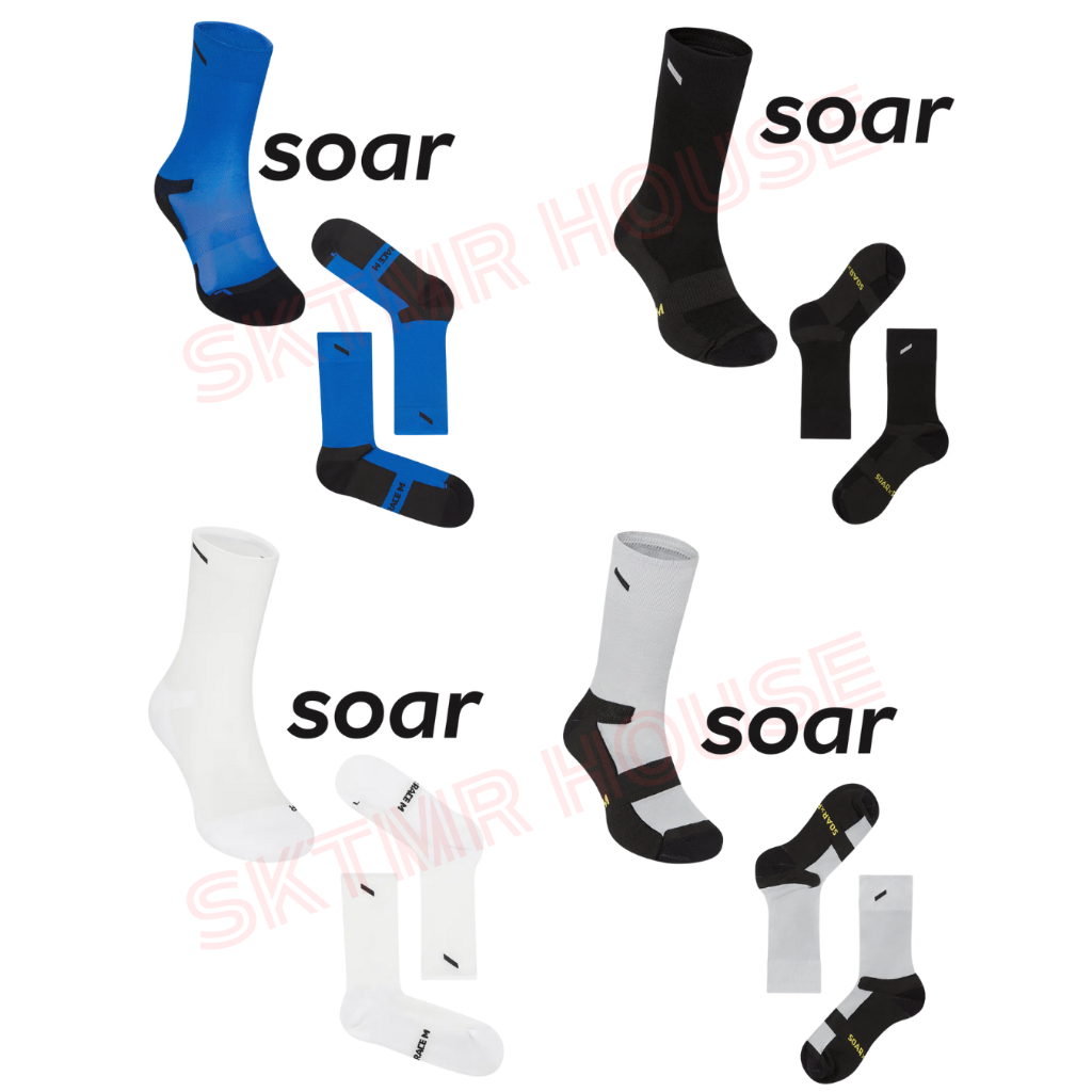 [พร้อมส่ง-ของแท้]  SOAR Race Socks | ถุงเท้าวิ่ง / เทรนนิ่ง |