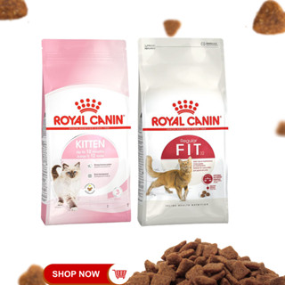 Royal Caninสำ สำหรับแมวเด็ก4-12เดือน K36 สำหรับแมวโต1-7ปี F3…