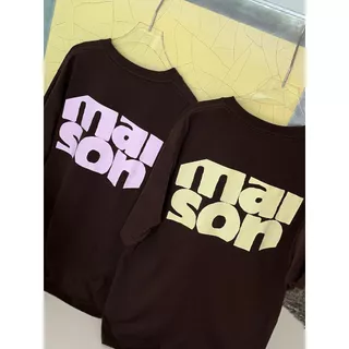 maison KEEPS | The Oversized Box Logo Tee | Unisex | เสื้อยืด oversized ผ้านุ่มพิเศษ