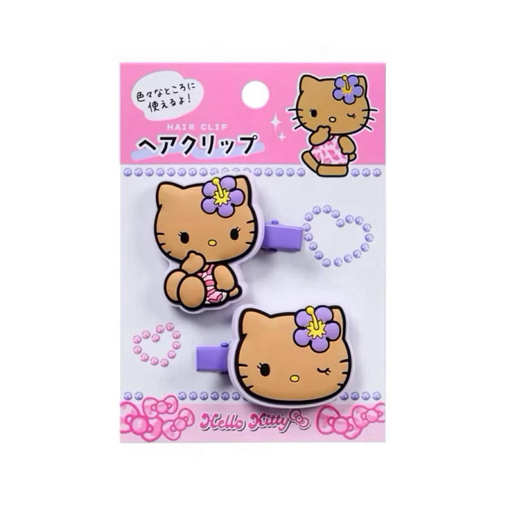 พร้อมส่ง !!! 🇯🇵 กิ๊ฟHello Kitty Sanrio คิตตี้ ฮาวาย (คอลผิวแทน)