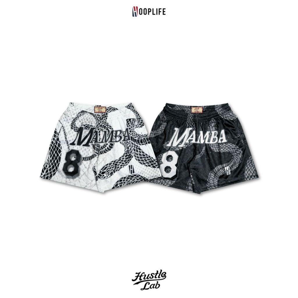 กางเกงขาสั้น กางเกงแฟชั่นเนวสตรีท HoopLife Mamba Mesh Shorts