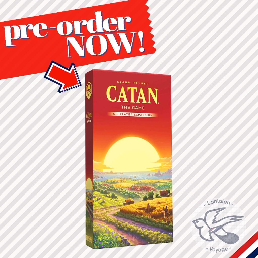 [Pre-Order] Catan 5-6 Players Expansion 6th Edition [Boardgame]