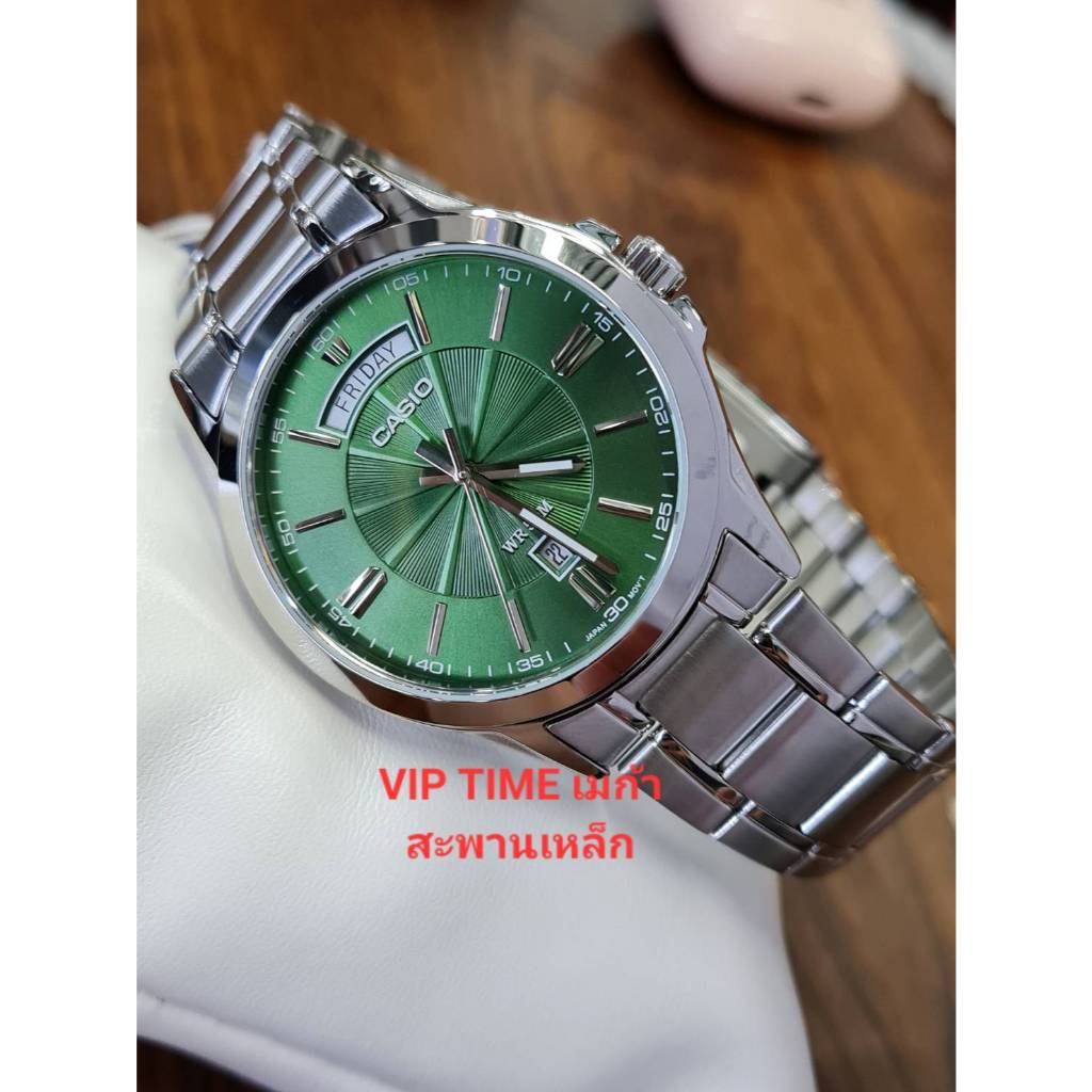 นาฬิกาผู้ชาย CASIO รุ่น MTP-1381D-3A / MTP-1381D-3