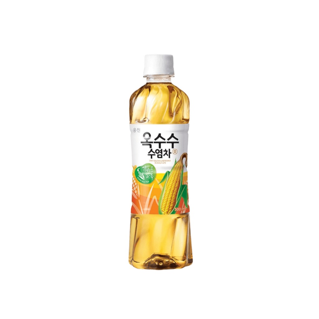 [ของแท้] 옥수수수염차 Woongjin Corn Silk Tea (ชาไหมข้าวโพด) 500ml