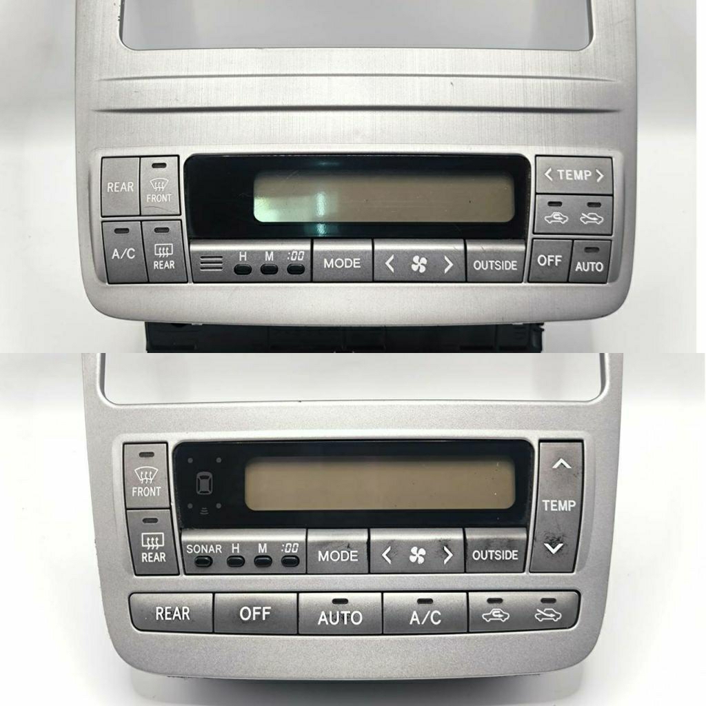 สวิทช์แอร์หน้า Toyota Alphard 10 gen 1-2แท้ มือ2 ญี่ปุ่น