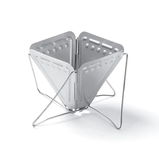 กรวยดริปกาแฟ​ สแตนเลส​ แบบพับ​ได้​ สำหรับแค้มป์​ปิ้ง Folding Coffee Dripper