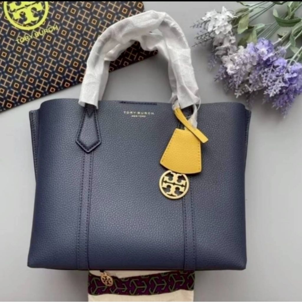 T0RY BURCH PERRY SMALL TRIPLE-COMPARTMENT TOTE BAG