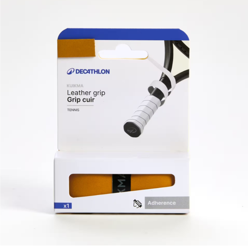 KUIKMA กริปเทนนิสหนัง วัสดุหนังวัวแท้ ยาว 1 เมตร หนา 0.1-0.2 มิล Leather Tennis Grip จับนุ่มสบายมือ - รูปที่ 4