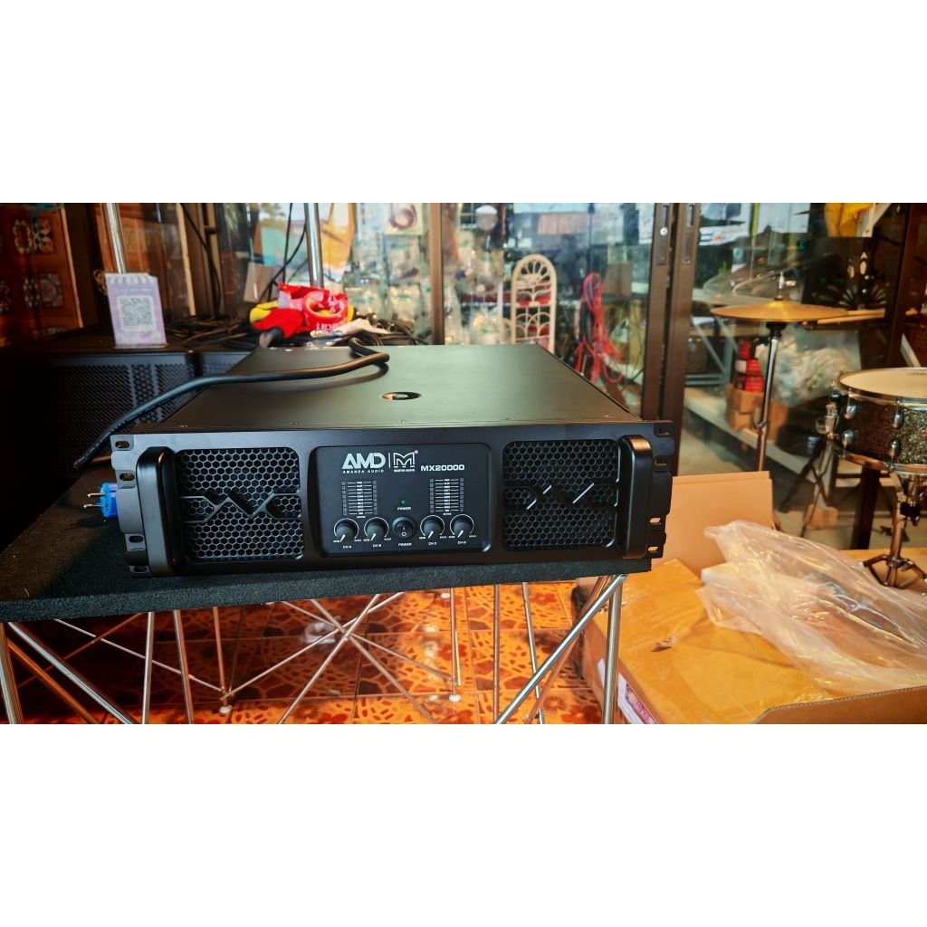 MX20000ตัวใหม่แรงกว่าเดิมเพาเวอร์แอมป์มาติน 4 CHตัวท็อป
