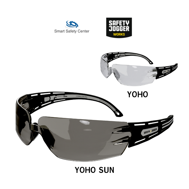[ลิขสิทธิ์แท้] แว่นตาเซฟตี้ Safety Jogger รุ่น YOHO