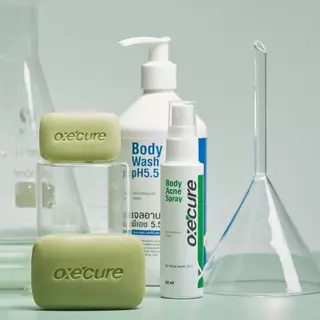 [สินค้าขายดี] Oxe'cure สบู่ สำหรับผิวหน้า ผิวกาย Sulfur Soap 100 g (10OX00046)