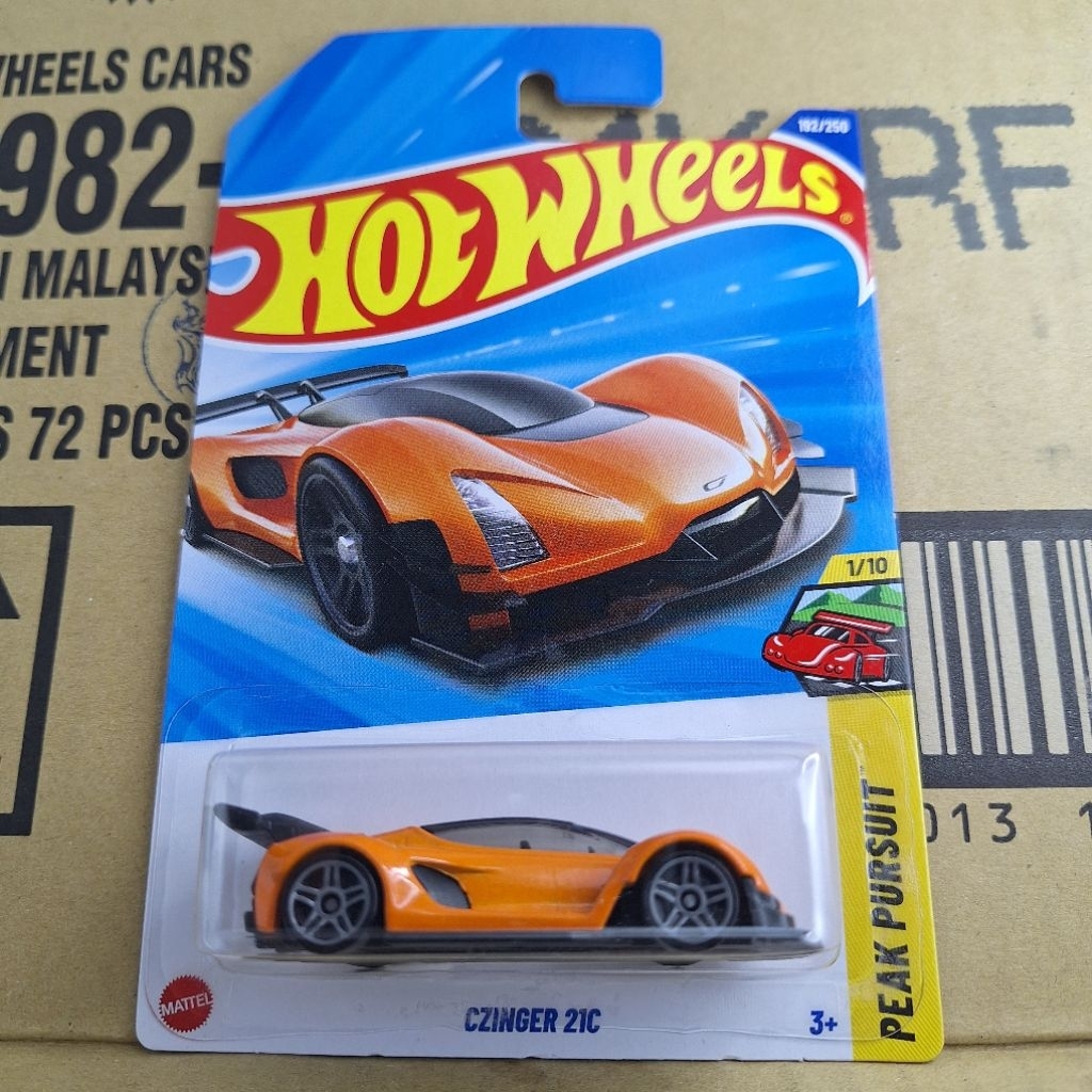 รถเหล็ก Hotwheels CZINGER 21C 192/250 (kg01)