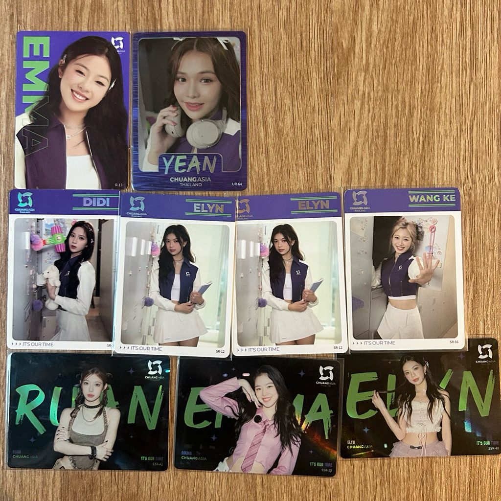 การ์ด CHUANG ASIA 2024 V.1 (R,SR,SSR, UR) GEN1ES พร้อมส่ง