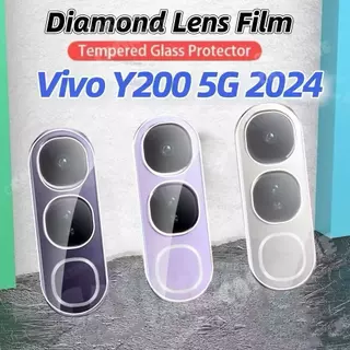 ฟิล์มกระจก เลนส์กล้อง สำหรับ Vivo V60 lite V50 V50lite V40 Pro Y19s Y200 Y04 Y29S Y29 Y39 V29 V29E Y100 V27 Proเต็มเลนส์