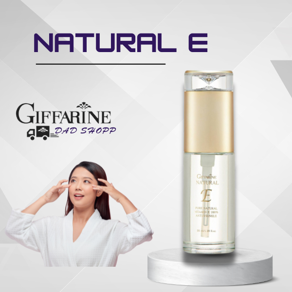 Giffarineเนเชอรัล อี วิตามิน อีบริสุทธิ์จากธรรมชาติเต็มความชุ่มชื่นอย่างล้ำลึกให้ผิวพรรณที่แห้งกร้าน
