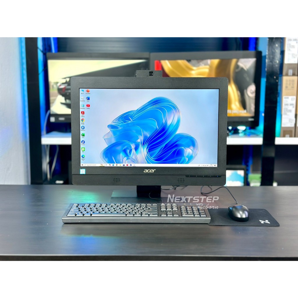 AIO Acer Veriton Z4640G Core i5-7500 Ram 4GB SSD 128GB intel HD630 จอ 22 นิ้ว วินโดว์ 10 แท้ เน้นใช้