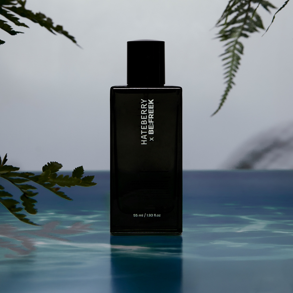 HATEBERRY SCENT X BE;FREEK สเปรย์ใช้สำหรับห้องและผ้า กลิ่น Thread of Aqua Tone ขนาด 55 มล.