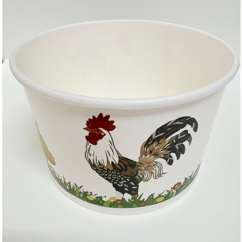 (Lotus pack)ยกลัง/750ml/850ml/600ใบ/ ถ้วยกระดาษ / ชามกระดาษ พิมพ์ลาย ขนาด / 750ml/และ/850ml (ถ้วยอย่