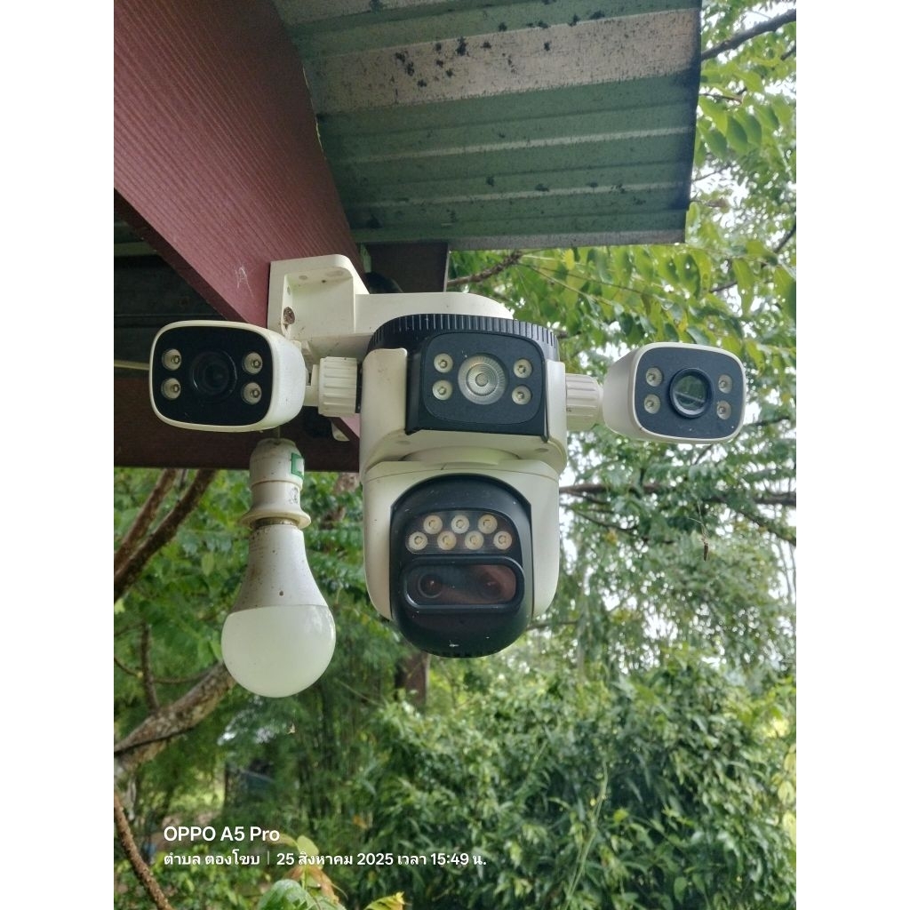 กล้องวงจรปิด vstarcam cs621zs กล้อง4 เลนส์ซูมx10 มือ2 แถมสายไฟฟรี5M อายุใช้งาน4เดือน อุปกรณ์ครบกล่อง