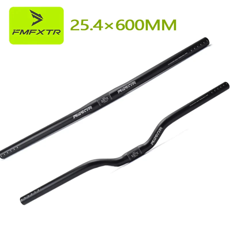 FMFXTR แฮนด์รถจักรยานเสือภูเขา/Fix gear อลูมิเนียม 6061 ขนาด 25.4*600mm แบบตรง/ยก