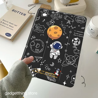 เคสไอเเพด ที่มีช่องเสียบปากกาฝาหลังแบบใส ipad case A16 gen11 gen10 air7 air6 gen5/6 gen7/gen8/gen9 10.2 Air4/Air5 10.9