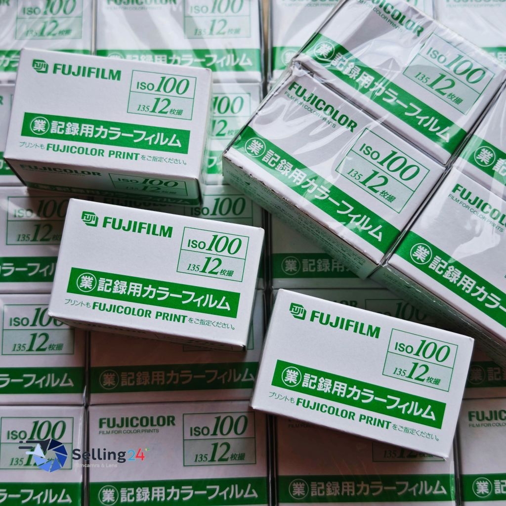 ฟิล์มสี FUJIFILM Fujicolor ISO100 135-24 ฟิล์มสี 35mm หมดอายุ 2014/07 Vintage Film Made in Japan