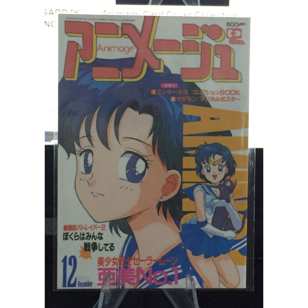 Animage Cover Collection Animage Cover Sailor Moon Mizuno Ami Ami