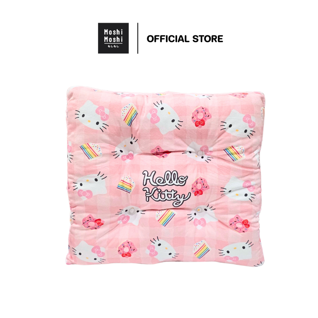 Moshi Moshi เบาะรองนั่ง ลาย Hello Kitty ลิขสิทธิ์แท้จากค่าย Sanrio รุ่น 6100005293